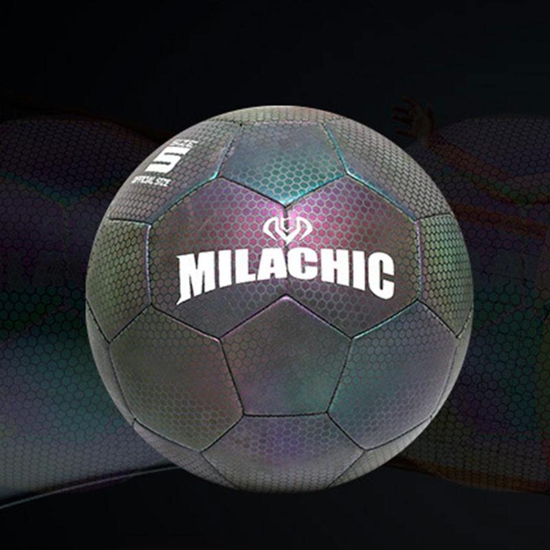 Soccer Ball Luminous Football Night Light Noctilucent Children Game Train Luminescence Ball Men Women Glowing Soccer